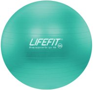 Fitness labda Lifefit anti-burst 55 cm, türkiz - Gymnastický míč