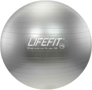 Lifefit anti-burst 75 cm, stříbrný - Gymnastický míč