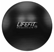 Lifefit anti-burst - 75 cm, fekete - Fitness labda