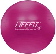 Lifefit anti-burst 75 cm, bordová - Fitlopta