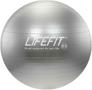 Gym Ball LIFEFIT anti-burst 85cm – silver - Gymnastický míč