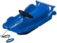 ALPEN GAUDI Race with Steering Wheel, Blue - Sledge