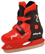 Sportteam Kids Ice Skates - Red and Black - Size 29-32 EU - Children's Ice Skates