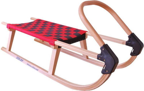 SULOV LAVINA, 100cm, red and black - Sledge - Main image