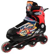 Roces Compy 5.0 Boy, Black-Red, size 38-41 EU/245-260mm - Roller Skates