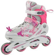 Roces Compy 6.0 Girl, White-Pink, size 38-41 EU/245-260mm - Roller Skates