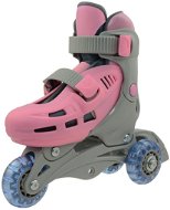 Triskate Basic grit, Pink, size 27-30 EU/170-190mm - Roller Skates