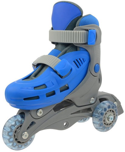 Triskate Basic, grey-blue, size 27-30 EU / 170-190 mm - Roller Skates - Main image