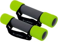 Lifefit PLUS molitanová s páskem, 2x0,5 kg - Sada činek