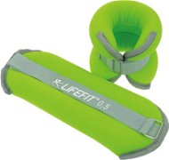 LIFEFIT Ankle/Wrist Weights, Neoprene S2, 2x0.5kg - Weight