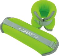 LIFEFIT Ankle/Wrist Weights, Neoprene S2, 2x1.0kg - Weight