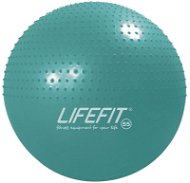 Lifefit Masszázs labda 55 cm, türkiz - Fitness labda