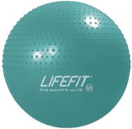 Lifefit Masszázs labda 65 cm, türkiz - Fitness labda