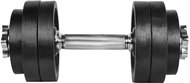 Rulyt One-hand dumbbell 15 kg, 30mm bar/6 × disc - Dumbell