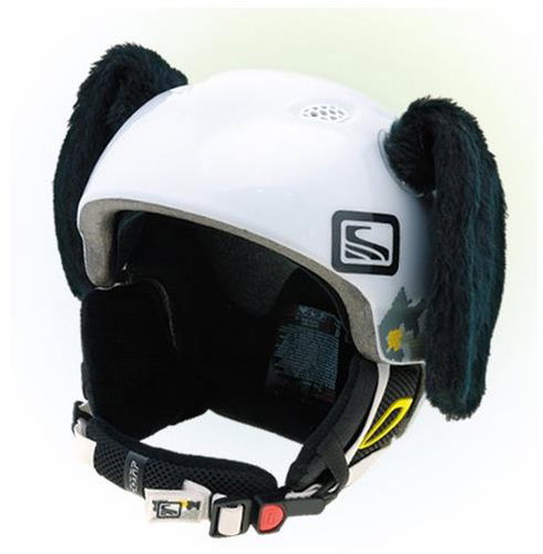 Revos Crazy Ears Dog - colour black - Helmet Decoration - Main image