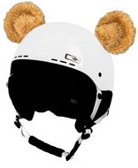 Revos Crazy Ears Teddy Bear - Brown - Helmet Decoration