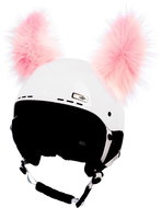 Revos Crazy Ears Yeti - pink - Helmet Decoration