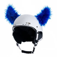Revos Crazy Ears Horns Hairy - colour blue - Helmet Decoration