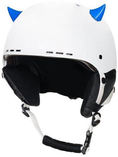 Revos Crazy Ears Mini Rosettes - colour blue - Helmet Decoration - Main image