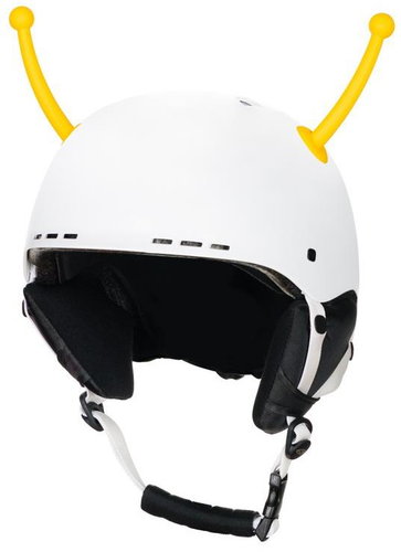 Revos Crazy Ears Beetle - yellow - Helmet Decoration - Main image