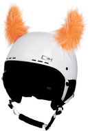 Revos Crazy Ears Horns furry - orange - Helmet Decoration