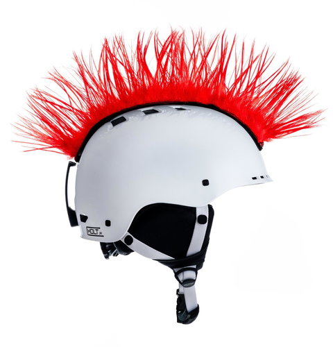 Revos Mohawk clear - colour red - Helmet Decoration - Main image
