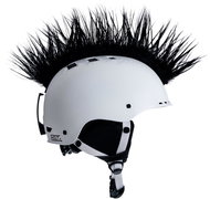 Revos Mohawk clear - colour black - Helmet Decoration