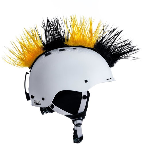 Revos Mohawk clear - colour black-yellow - Helmet Decoration - Main image