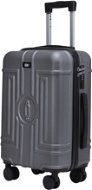 ROWEX Příruční kabinový cestovní kufr s TSA zámkem Casolver, šedočerná, 55 × 38 × 23 cm (33 l) - Cestovní kufr