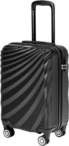 ROWEX Pulse cabin carry-on suitcase, black, 56 × 34 × 24 cm (40 l) - Suitcase - Main image