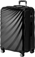 ROWEX Veľký rodinný cestovný kufor Pulse, čierna, 77 × 47 × 33 cm (109 l) - Cestovný kufor