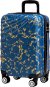 ROWEX Príručný kabínový cestovný kufor Pulse žíhaný, modrá žíhaná, 56 × 34 × 24 cm (40 l) - Cestovný kufor