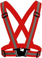 APT Reflective braces elastic red - Reflective Suspenders