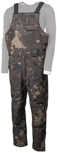 Nash Kalhoty Zero Tolerance Helluva Waterproof Bib and Brace Camo M - Fishing trousers - Main image