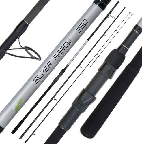 Sensas Silver Arrow Feeder 3,9 m, H 100-150 g - Fishing Rod - Main image