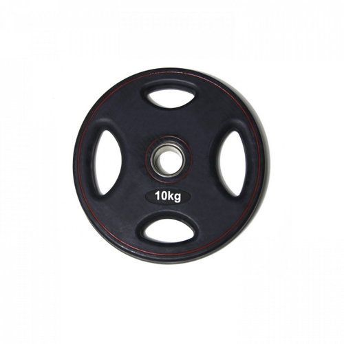 IRONLIFE Premium rubber disc 10 kg OL - Gym Weight - Main image
