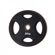 IRONLIFE Pogumovaný kotouč Premium rubber 20 kg OL - Závaží na činky