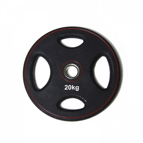 IRONLIFE Premium rubber disc 20 kg OL - Gym Weight - Main image