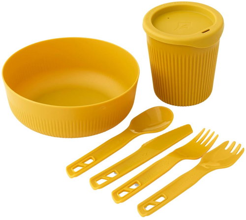 SEA TO SUMMIT Passage dinnerware set - 6 pieces, yellow - Kitchenware Set - Main image