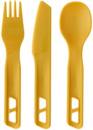 SEA TO SUMMIT Passage cutlery set - 3 pieces, yellow - Cutlery Set