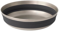 Sea to Summit Detour stainless steel collapsible bowl, black, size: L - Small Bowl