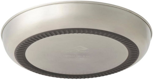 Sea to Summit Detour stainless steel plate, grey - Plate - Main image