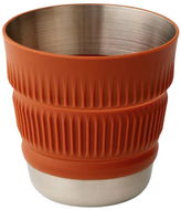 Sea to Summit Detour stainless steel collapsible mug, hnědý - Hrnek