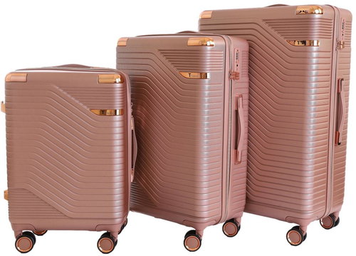 T-class® Travel case set 218, pink - Case Set - Main image