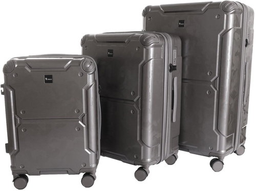 T-class® Premium suitcase set 2521 Exclusive, grey - Case Set - Main image