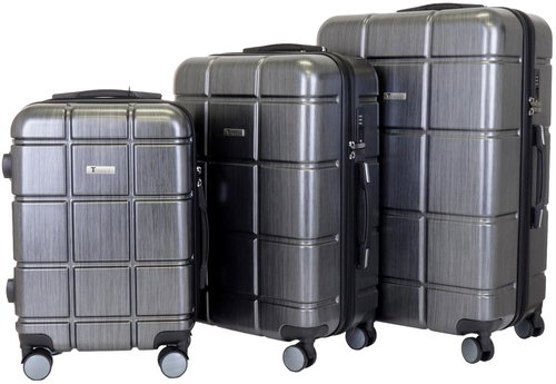 T-class® Travel Case Set 2222 Waterproof, grey - Case Set - Main image