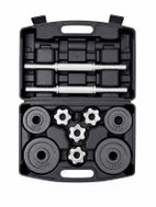 Fitnessline Nakládací činky v kufříku, 10 kg - Dumbell Set