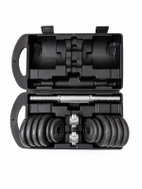 Fitnessline Nakládací činky v kufříku, 15 kg - Dumbell Set
