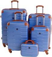 Bertoo Firenze Travel case, blue 5in1 set - Case Set