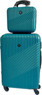 Bertoo Milano Travel case, green 2in1 set - Case Set